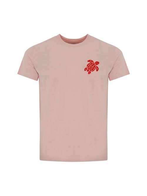 T-shirt Turtle in cotone Rosa Vilebrequin | VBMTS0007 V111 03345537